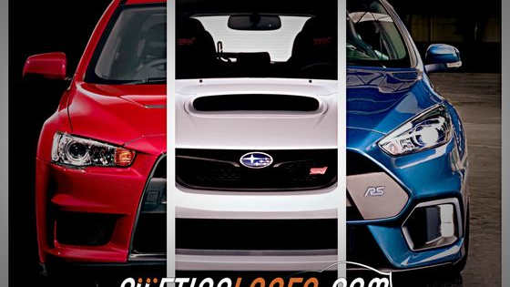 The Mitsubishi Lancer Evolution has been battling it out with the Subaru Impreza WRX STi for many years! However, there's a new contender in town and its ready to take the All-Wheel Drive throne. The Ford Focus RS steamrolls in with an even 350 hp and 350 lb-ft of torque. Is the Focus ready to take the field, or will Mitsubishi and Subaru put up a good fight?