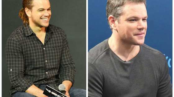 Matt Damon had to get hair extensions for his new movie, The Great Wall, but he seems pretty attached to them. How do you feel about the Matt Damon man bun?