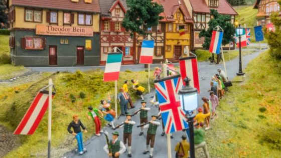 This sprawling miniature city has tons of places to explore including a full sized airport and a street fair.