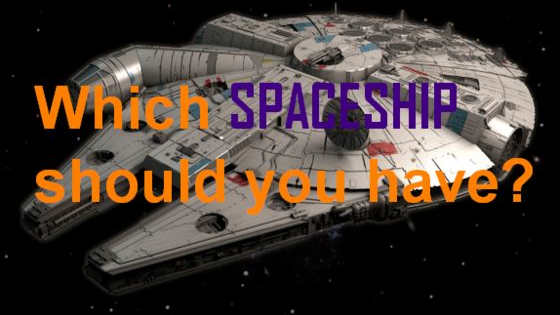 Ever wondered which spaceship would be right for you? Well, here is a quiz that will help you decide.
