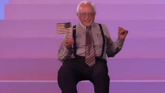 With some inspiration from Ellen Degeneres, democratic nominee Bernie Sanders did his own rendition of "Hotline Bling".