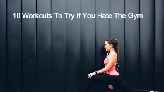 A lot of us hate spending time at the gym, but that doesn't mean our exercise routines need to suffer! Here are some great ways to stay fit - away from the gym.