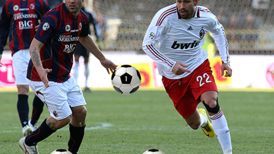 Can you discover where the real ball is hiding? Give it a shot through these 10 photos of Bologna v AC Milan matches from the past!