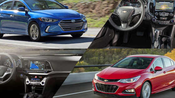 Chevy Cruze or Hyundai Elantra, which of these competent compact cars do YOU prefer? Vote in our latest poll!