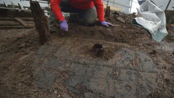 Now they're looking for the rest of Fred Flintstones's car, but no word on that yet