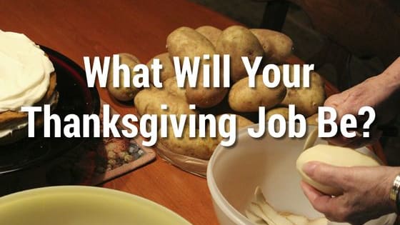 Will you be putting on an apron or sitting in a recliner this Thanksgiving?