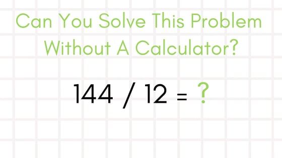 Put away the calculators, pull out some scratch paper, and get ready to dust off your division skills!