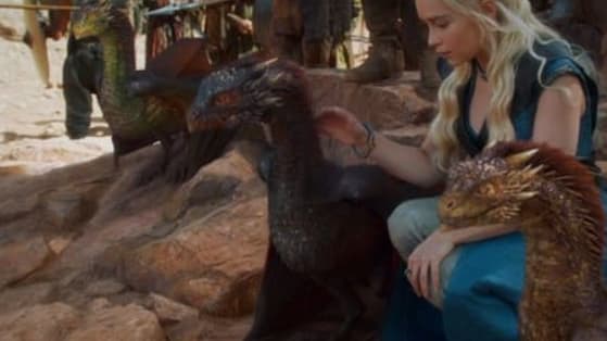 Tell us which colors stand out most to you in these gorgeous stills from Game of Thrones and we'll tell you whether you're Drogon, Rhaegal, or Viserion!