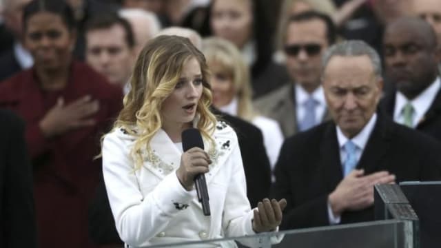 Jackie Evancho sang the national anthem at Donald Trump's inauguration, but she recently tweeted out against his repeal of Obama's transgender policies. Do you agree with Evancho?