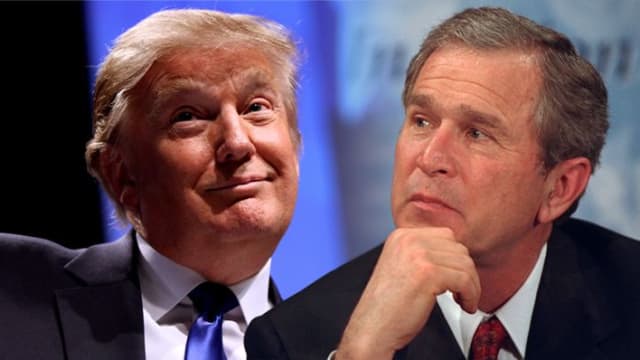 GW Bush said that he doesn't like all 'the name calling' that's been happening since Trump took office. Do you agree with him?