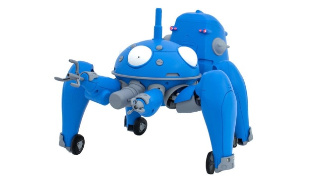 Cerevo have announced that their smart enabled ⅛ scale TACHIKOMA can be pre-ordered today and will be available for purchase this June.