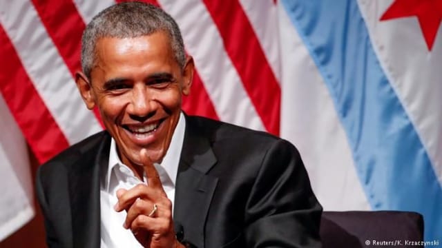 Obama made one joke about his absence from the spotlight, and then it was all business for the former President. Are you upset that he didn't say more?