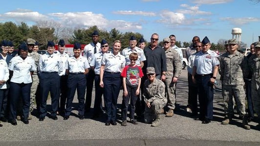 9-year-old comic lover Carl coordinated with the Department of Veterans Affairs to donate a large comic collection to soldiers overseas. As a thank you, he got a once-in-a-lifetime tour of Joint Base McGuire-Dix-Lakehurst in New Jersey. Find out more here!
