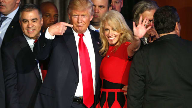 After rumors began circulating that Conway had said she needed to take a shower after speaking for Donald Trump, she has now released a statement defending her relationship with him. Find out more here.