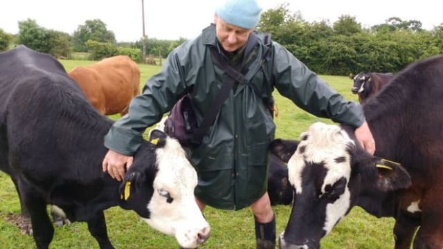 Jay Wilde, a lifelong cattle farmer in Britain, has given his entire lot of cattle to an animal sanctuary to save them from the horrors of the slaughterhouse.