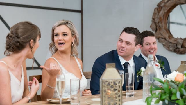 Find out who the suppliers were for Brett and Angel's Wedding