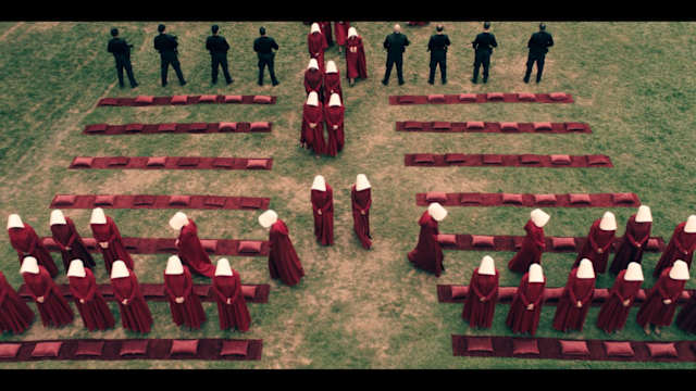 Praise be, humans. Welcome to Gilead, where fertile young women, known as Handmaids, are trained into submission by "the Aunts" to become child bearers for Commanders and their wives. If, God forbid, you found yourself in this oppressive republic, which character would you be?
