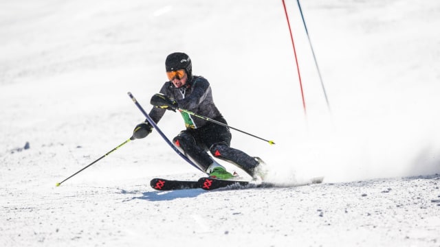 19-kos metų kalnų slidininkas – olimpinių žaidynių debiutantas, jauniausias  Lietuvos rinktinės narys.