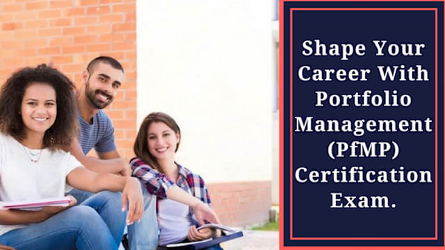 Get complete detail on PfMP exam guide to crack PMI Portfolio Management Professional (PfMP). You can collect all information on PfMP tutorial, practice test, books, study material, exam questions, and syllabus. Firm your knowledge of PMI Portfolio Management Professional (PfMP) and get ready to crack PfMP certification. Explore all information on a PfMP exam with the number of questions, passing percentage, and time duration to complete the test.