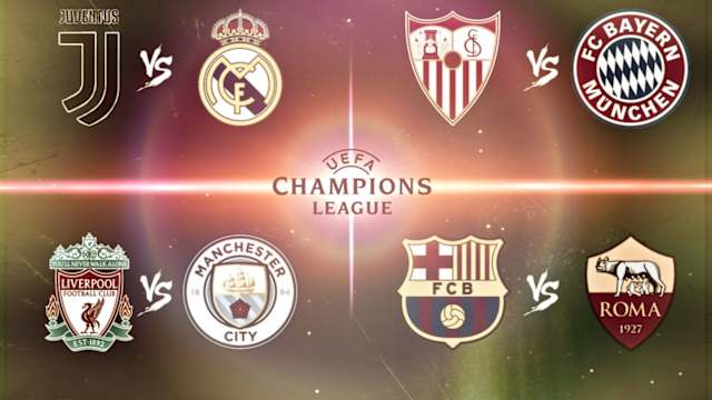 Who's got the edge on the Champions League quarterfinal stage? 8 teams participate, 4 teams will advance to the semifinal stage. Which 4 teams do YOU think will move on to the semi's?