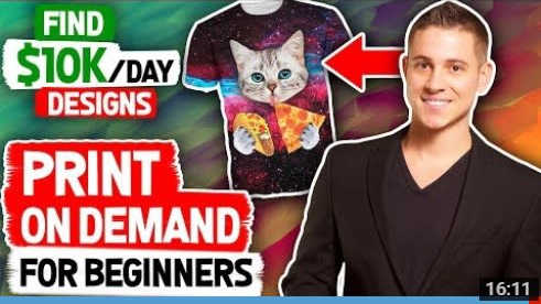 In this tutorial we go over how ONE t-shirt design can generated THOUSANDS! You will learn how drop shipping a simple tee design could generate over a million!

Watch as we REVEAL a brand new product research method that will teach you how to find a t-shirt design that you know will be PROFITABLE in 2018!