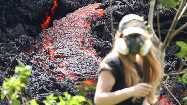 Volcanic eruptions have put the big island's residents in jeoapardy.