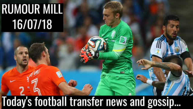 Today's football transfer news: Liverpool make offer for Barcelona goalkeeper Jasper Cillessen | Chelsea want to sign Lazio midfielder Sergej Milinkovic-Savic | Chelsea goalkeeper Thibaut Courtois says the contract he has been offered by the Blues is "different than I can have" elsewhere | Luke Shaw prepared to leave Manchester United as a free agent | Lyon chairman Jean-Michel Aulas open to Liverpool renewing their efforts to sign Nabil Fekir | Paul Pogba offered to Barcelona | Real Madrid to make a £200m bid for Chelsea forward Eden Hazard | Arsenal's hopes of signing Andre Gomes given a boost after he was left behind from a pre-season trip with Barcelona | Arsenal want 21-year-old Juventus midfielder Rodrigo Bentancur