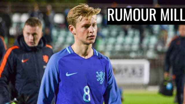 Today's football transfer news: Manchester United and Real Madrid are the latest clubs interested in signing Ajax midfielder Frenkie de Jong, who is also a target for Barcelona, Manchester City and Tottenham | Ander Herrera would prefer to stay at Manchester United, despite interest from Barcelona | Newcastle will meet with manager Rafael Benitez to discuss the budget for the January transfer window in the hope of persuading him to remain in charge | PSG want Juventus full-back Alex Sandro | Man United boss Jose Mourinho reprimanded Paul Pogba for his role in Wolves' equaliser on Saturday | Bayern Munich interested in RB Leipzig defender Lukas Klostermann | Petr Cech says Arsene Wenger's insistence on playing 'the Arsenal way' cost them points in the league | Fabio Capello criticises Lionel Messi and Cristiano Ronaldo for failing to attend FIFA's Best awards | Newcastle owner Mike Ashley left Selhurst Park on Saturday evening without uttering a word to manager Rafa Benitez before or after the game | Aston Villa are to open talks with James Chester over a new contract after Jack Grealish signed a new five-year deal