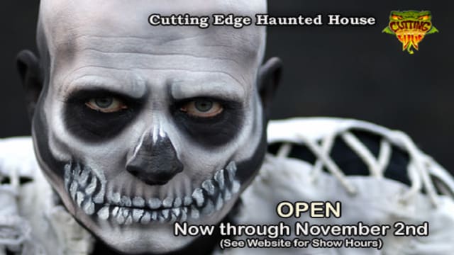 Cutting Edge Haunted House Drumline in Fort Worth, Dallas, Tx
Check it out  and Enjoy : 👉👉 www.CuttingEdgeHauntedHouse.com