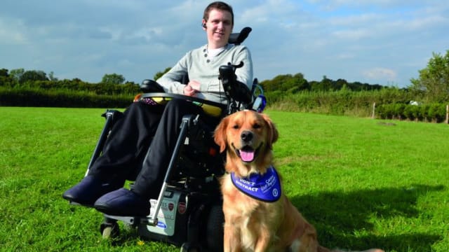 Ralph, the golden retriever, just won Animal of the Year at the 2018 Animal Action Awards. This inspirational dog gives Paul Phillips more than just companionship.