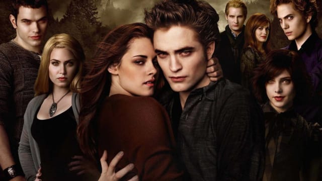 Twilight by Stephenie Meyer is a four-book series about vampires and love triangles. This quiz features Bella, Jacob, all of the Cullens, Leah, Victoria, James, and Jane.