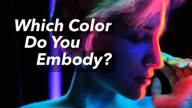 Are you more of a blue or a turquoise? Colors are often used to describe people. Which color do you embody?
