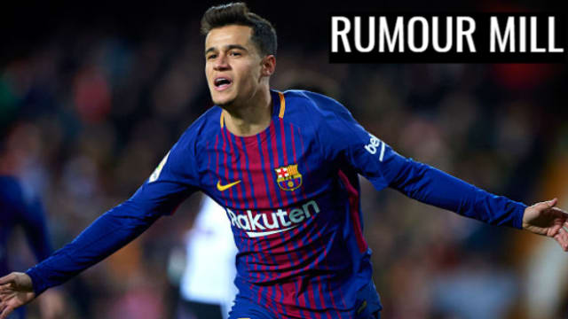 Today's football transfer news: Manchester United open talks with Barcelona over former Liverpool playmaker Philippe Coutinho | Chelsea closing in on the signing of Gonzalo Higuain | Tottenham chairman Daniel Levy slaps £225m price tag on Christian Eriksen | Man United will wait until the summer to try and sign Napoli centre-back ​Kalidou Koulibaly | Inter striker Mauro Icardi is top target of Chelsea owner Roman Abramovich for the January transfer window | Fernando Llorente offered the chance to return to Athletic Bilbao | Barcelona willing to sell Brazilian winger Malcom | Inter Milan could sell Ivan Perisic to Manchester United to raise funds to sign Luka Modric | Newcastle United rejected approach from West Brom for midfielder Isaac Hayden | Barcelona midfielder Denis Suarez wants January move to Arsenal | Chelsea want to AC Milan striker Andre Silva | Sporting Lisbon close to deal for Liverpool defender Rafael Camacho