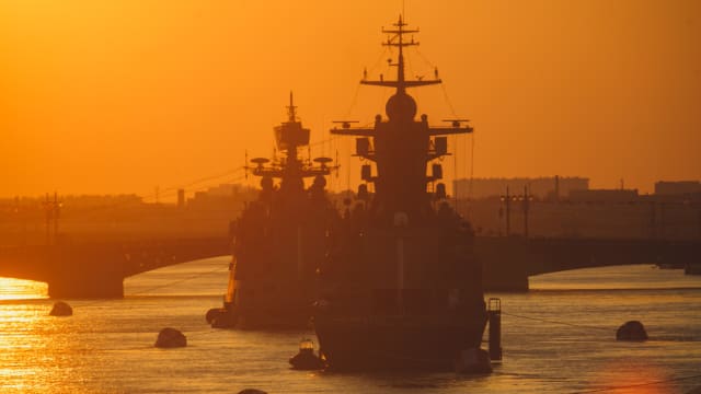 Russia is a growing naval force. The Russian navy might not be the biggest, but they're advancing their naval technology and have the rest of the world paying close attention.