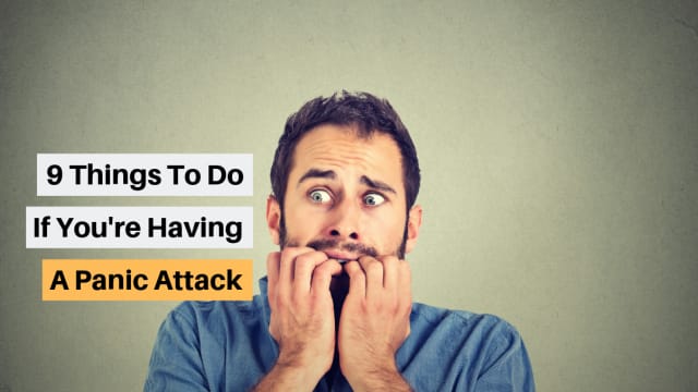 Panic and anxiety attacks are one of the most common physiological ailments experienced by Americans today. Panic attacks can come out of nowhere, so here's some tips to dealing with them in the moment.