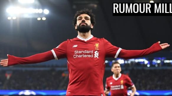 Today's football transfer news: Juventus preparing £175m offer for Liverpool forward Mohamed Salah | Aaron Ramsey agrees to join Juventus this summer on free transfer from Arsenal | Maurizio Sarri's fate as Chelsea manager to be decided in the next two weeks | Derby County manager Frank Lampard has played down rumours he is a contender to replace Maurizio Sarri | Manchester United enter race to sign Paris Saint-Germain midfielder Adrien Rabiot | Juan Foyth turned down PSG to join Spurs two years ago | Arsenal playmaker Mesut Ozil could be key in dictating the future of manager Unai Emery, according to Ray Parlour | Tottenham could make a summer move for Daniel Sturridge as they seek back-up for Harry Kane | West Ham United made £35m offer for Atalanta's Colombian striker Duvan Zapata during the January transfer window | Barcelona agree on terms with Eintracht Frankfurt to sign Serbian striker Luka Jovic this summer | Juventus forward Paulo Dybala is moving closer to a big-money move to Real Madrid this summer
