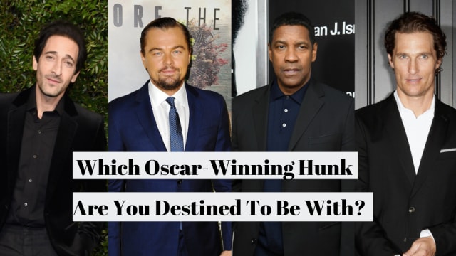 Ever wondered which oscar winner you'd end up with? Take this quiz to find out!