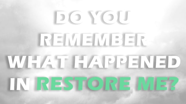 Defy Me comes out in just a few days! How well do you remember what happened in Restore Me? Put your knowledge to the test!