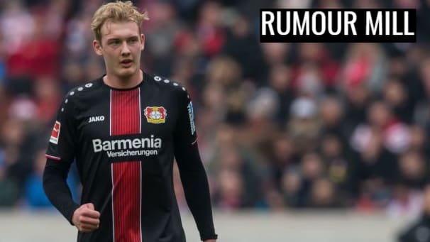 Today's football transfer news: Liverpool want Bayer Leverkusen winger Julian Brandt | Maurizio Sarri and Antonio Conte considered for the Roma job | Chelsea could replace Eden Hazard with Lille winger Nicolas Pepe | Real Madrid boss Zinedine Zidane tells the club to sell Gareth Bale | Liverpool boss Jurgen Klopp asked for Brazilian forward Vinicius Junior in return for Sadio Mane | Tottenham lead the race to sign Fulham winger Ryan Sessegnon | Manchester City face competition from PSG as they attempt to sign midfielder Julian Weigl from Borussia Dortmund | Barcelona president Josep Maria Bartomeu says Philippe Coutinho will only be allowed to leave if £355m release clause is met | Leicester City manager Brendan Rodgers wants the club to complete £40m deal to sign Youri Tielemans from Monaco | Rafael Benitez has not heard back from Newcastle United hierarchy three weeks after telling them what it will take to keep him at St James' Park