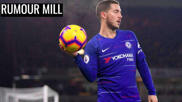 Today's football transfer news: Real Madrid set to sign Chelsea's Eden Hazard | Arsenal legend Thierry Henry in talks with former club New York Red Bulls over manager's job | Juventus hold talks with former Chelsea manager Antonio Conte | West Ham offered Roma striker Edin Dzeko | Arsenal interested in Fortuna Dusseldorf’s Benito Raman | Newcastle United will offer Rafael Benitez a £50m summer transfer kitty in a bid to persuade the Spaniard to remain at St James' Park | Napoli centre-back Kalidou Koulibaly denies he is set to leave for Manchester United | Arsenal want Hoffenheim forward Kerem Demirbay to replace departing midfielder Aaron Ramsey