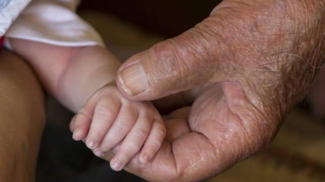 David Deutchman is a very special kind of hospital volunteer. For over 12 years, he's visited newborn babies at an Atlanta hospital, simply to hold and comfort them.