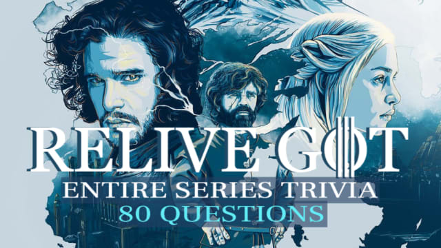 We may have seen the final episode... but it's not over until you've mastered the trivia for each season! Will you sit on the Iron Throne by the end? Find out by tackling this ULTIMATE GOT Trivia and relive the entire series - season by season!