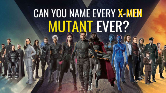 DARK PHOENIX is closing the franchise after almost twenty years - How many classic X-Men characters can you name? We'll be shocked if you can even name 15! It gets a lot harder once you get past Wolverine, Magneto, and Mystique.