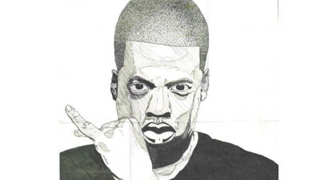 Can you name the famous face from their unique fan art?