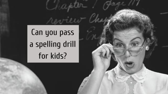 We gave this spelling test to 100 American adults and no one got a perfect score on the first try. Give it the old college try! Maybe you'll be the one to beat the odds.