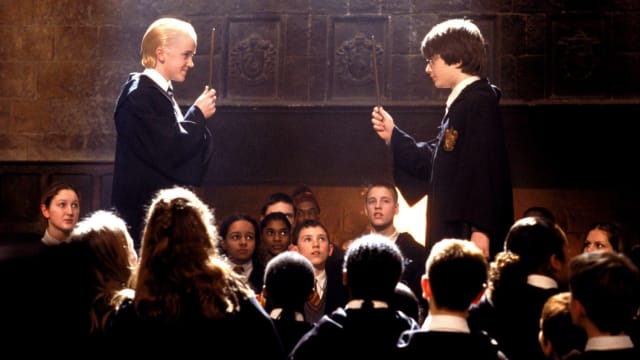 You have both drawn your wands and a duel is about to start. Who would you win against? Let's find out!