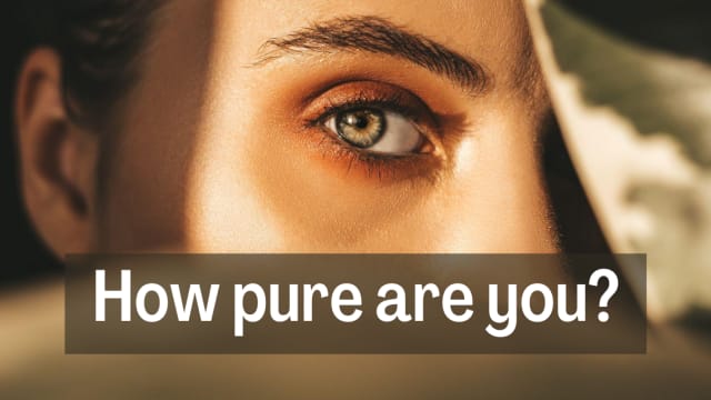 This personality test will reveal your purity level.
