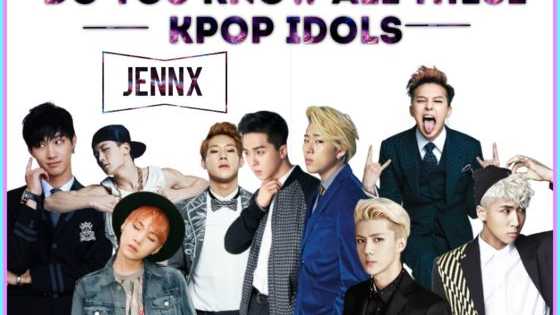 Kpop quiz