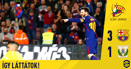 FC Barcelona - CD Leganés - 3:1