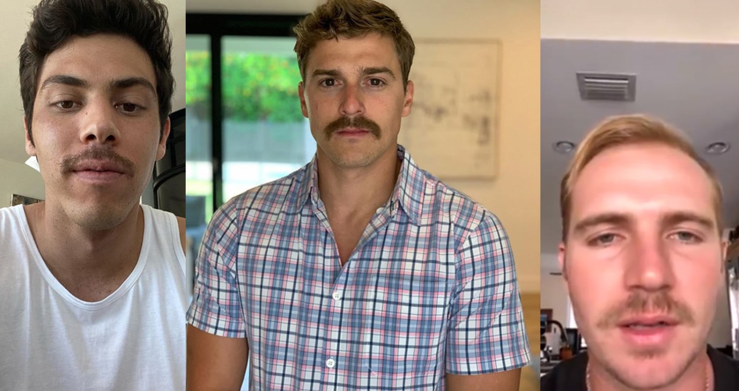 Christian Yelich, Enrique Hernández, Pete Alonso grow mustaches